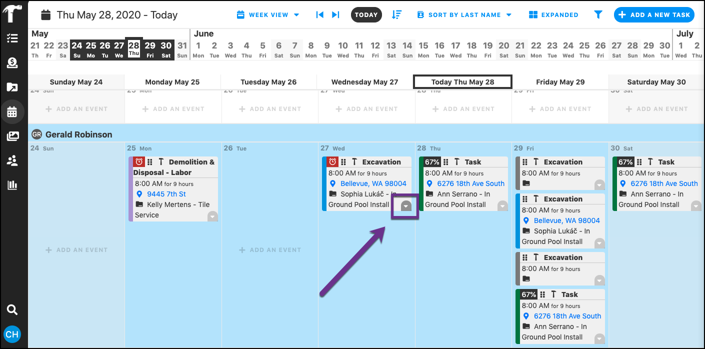 How do I copy a task? Projul Knowledge Base